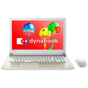 【中古】【非常に良い】PT45GGP-SEA(サテンゴ-ルド) dynabookRXシリ-ズ 15.6型液晶