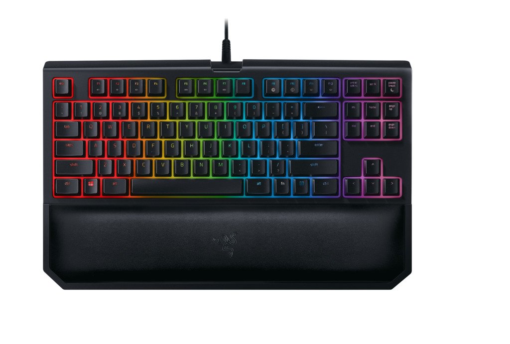 【中古】【非常に良い】Razer BlackWidow Tournament Edition Chroma V2 ORANGE SWITCH 英語配列 【日本保証品】 RZ03-02190700-R3M1|ドリエムコーポレーション