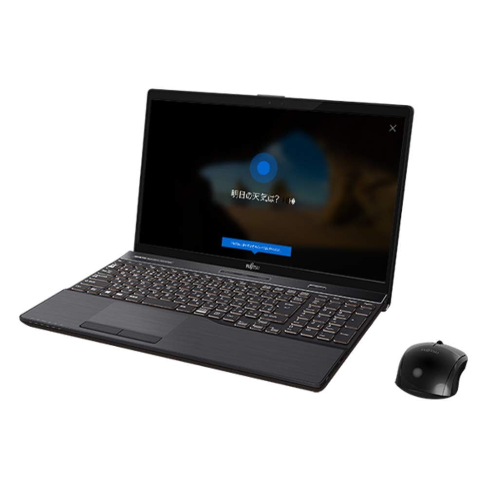 【中古】【非常に良い】FMVA77C2B(ブライトブラック) LIFEBOOK AHシリーズ 15.6型液晶