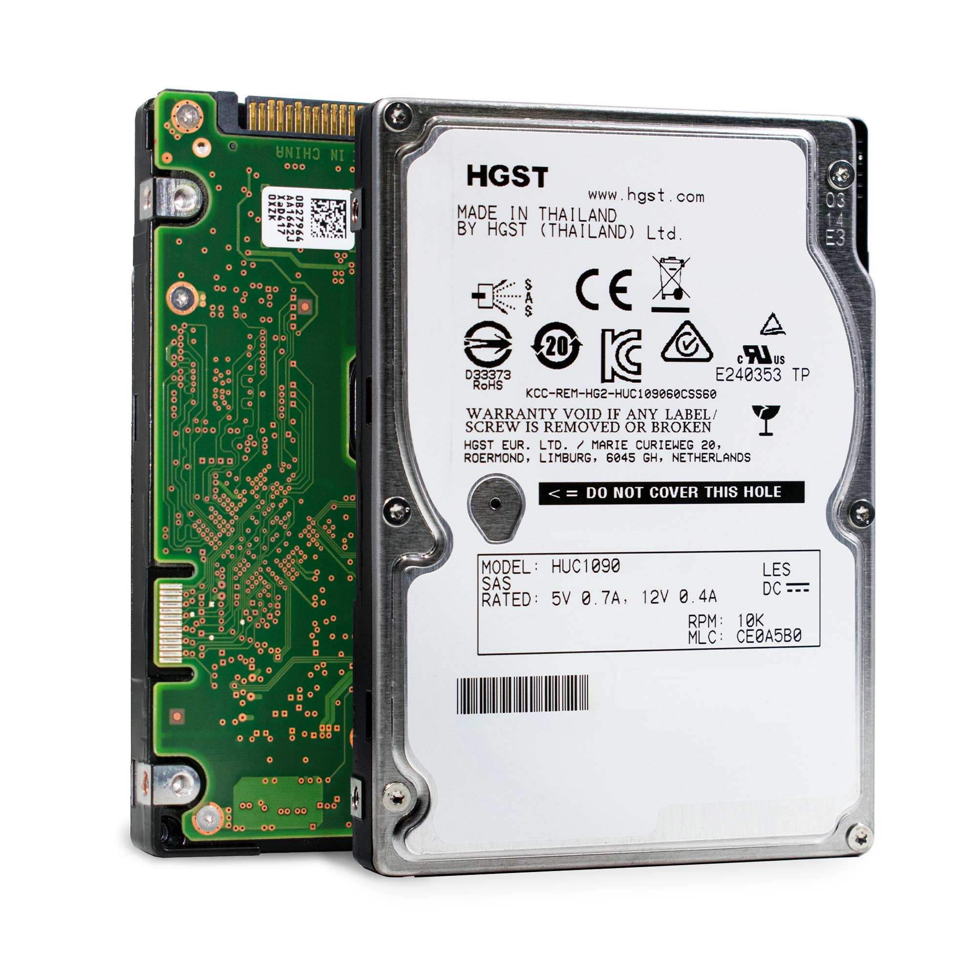 【中古】【非常に良い】HGST HUC109060CSS600 600GB 2.5 SAS 6Gb 10K HDD