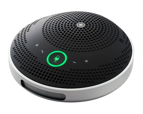 【中古】【非常に良い】ヤマハ(YAMAHA) ユニファイドコミュニケーションスピーカーフォン USB/Bluetooth対応 ブラック YVC-200B