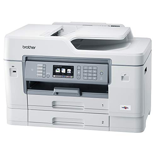 【中古】【非常に良い】ブラザー工業 プリンター 大容量インク型 A3インクジェット複合機 MFC-J6997CDW (ファーストタンク/FAX/ADF/有線・無線LAN/給紙トレイ2段/両面印刷)