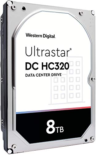 【中古】【非常に良い】Western Digital HDD 8TB WD Ultrastar データセンター 3.5インチ 内蔵HDD HUS728T8TALE6L4