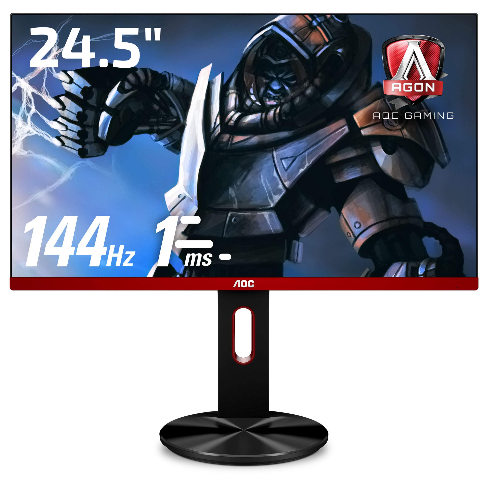 【中古】【非常に良い】AOC ゲーミング モニター AGON G2590PX/11 (24.5インチ/144Hz/1ms/TNパネル/HDMI×2 DP×1)
