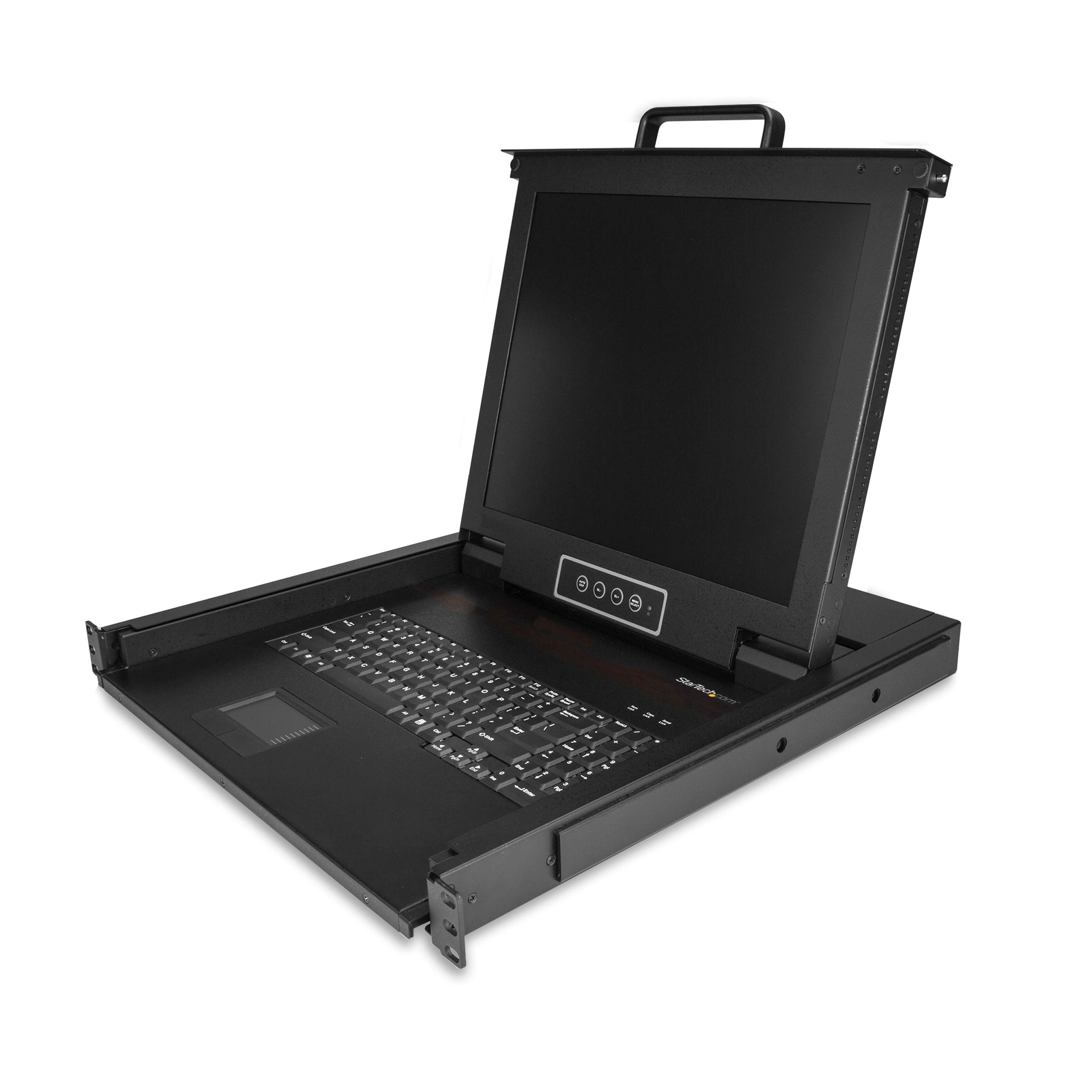 【中古】【非常に良い】StarTech.com KVMコンソール／ラックマウント型／1ポート／17インチモニター／1U／VGA RKCONS1701