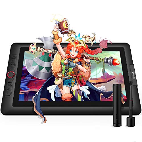 【中古】【非常に良い】XP-Pen 液タブ Artistシリーズ 15.6インチ 液晶ぺンタブレット フルラミネートIPSディスプレイ エクスプレスキー8個 イラスト テレワーク オンライン授業 お絵描きソフト付 Art