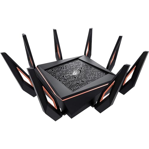 【中古】【人並み外れたに好いたらしい】ASUS 無線LAN 無線電話ルータ 無線LAN6 4804+4804+1148Mbps トライバンドゲーミング GT-AX11000 メッシュ役立つこと付 3階建 / 4LDK なおなお書き5/Nintendo Sw