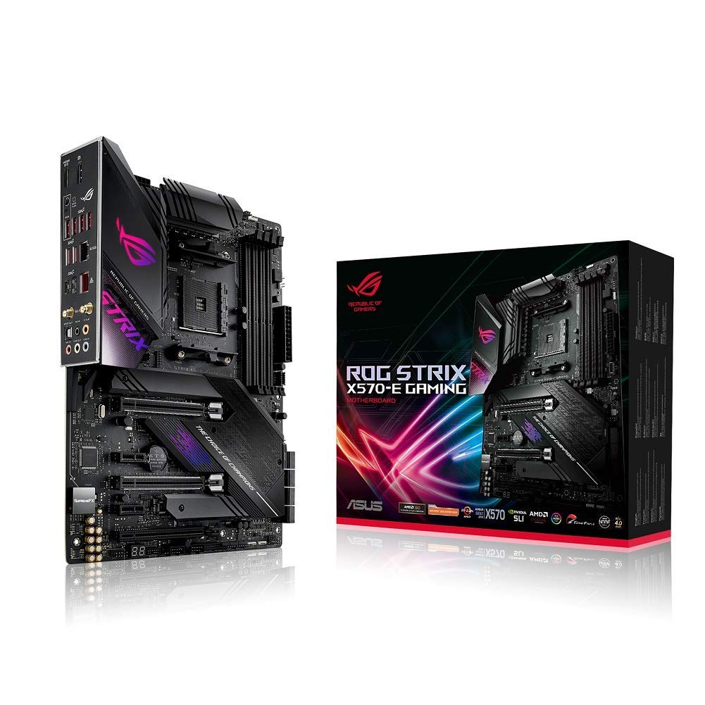 【中古】【人並み外れたに似つかわしい】ASUS AMD AM4相応う お母さんゲーム盤 ROG STRIX X570-E GAMING 【ATX】