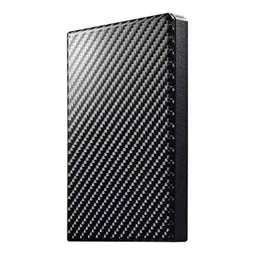 【中古】【非常に良い】I/Oデータ USB 3.1 Gen 1（USB 3.0）/2.0対応ポータブルハードディスク「高速カクうす」2TB (カーボンブラック) HDPT-UTS2K