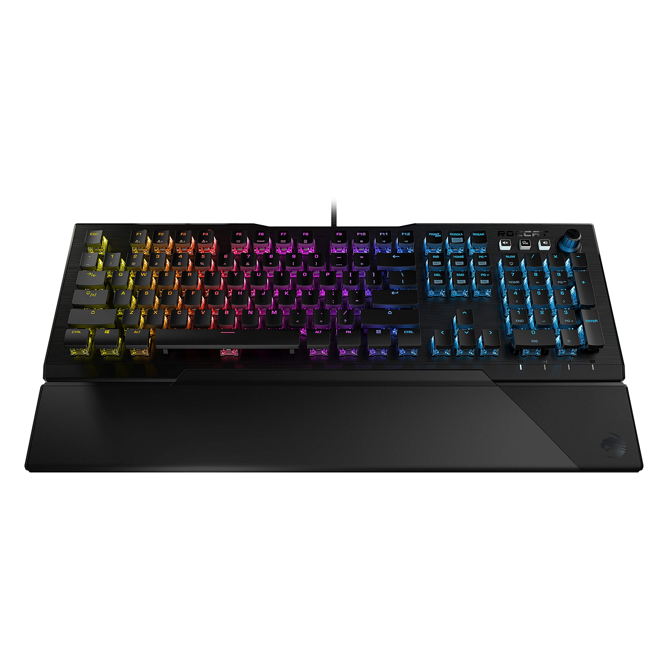 【中古】【非常に良い】ROCCAT USB VULCAN 121 AIMO RGB MECHANICAL GAMING KEYBOARD RED SWITCH (正規保証品) ROC-12-671-RD|ドリエムコーポレーション