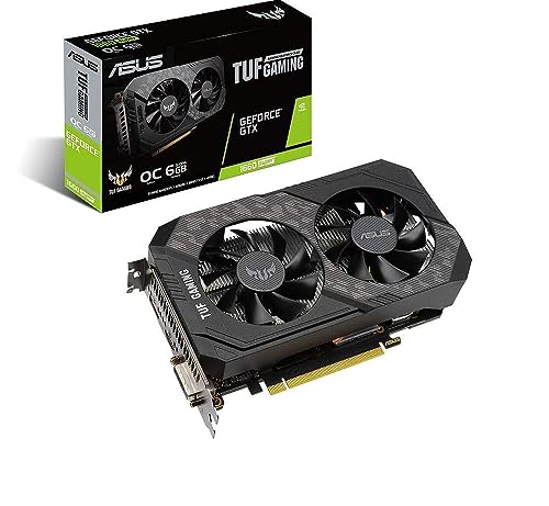 【中古】【人並み外れたに好いたらしい】ASUS NVIDIA GeForce GTX 1660 SUPER 申し受ける デュアルファンモデル 6G TUF-GTX1660S-O6G-GAMING