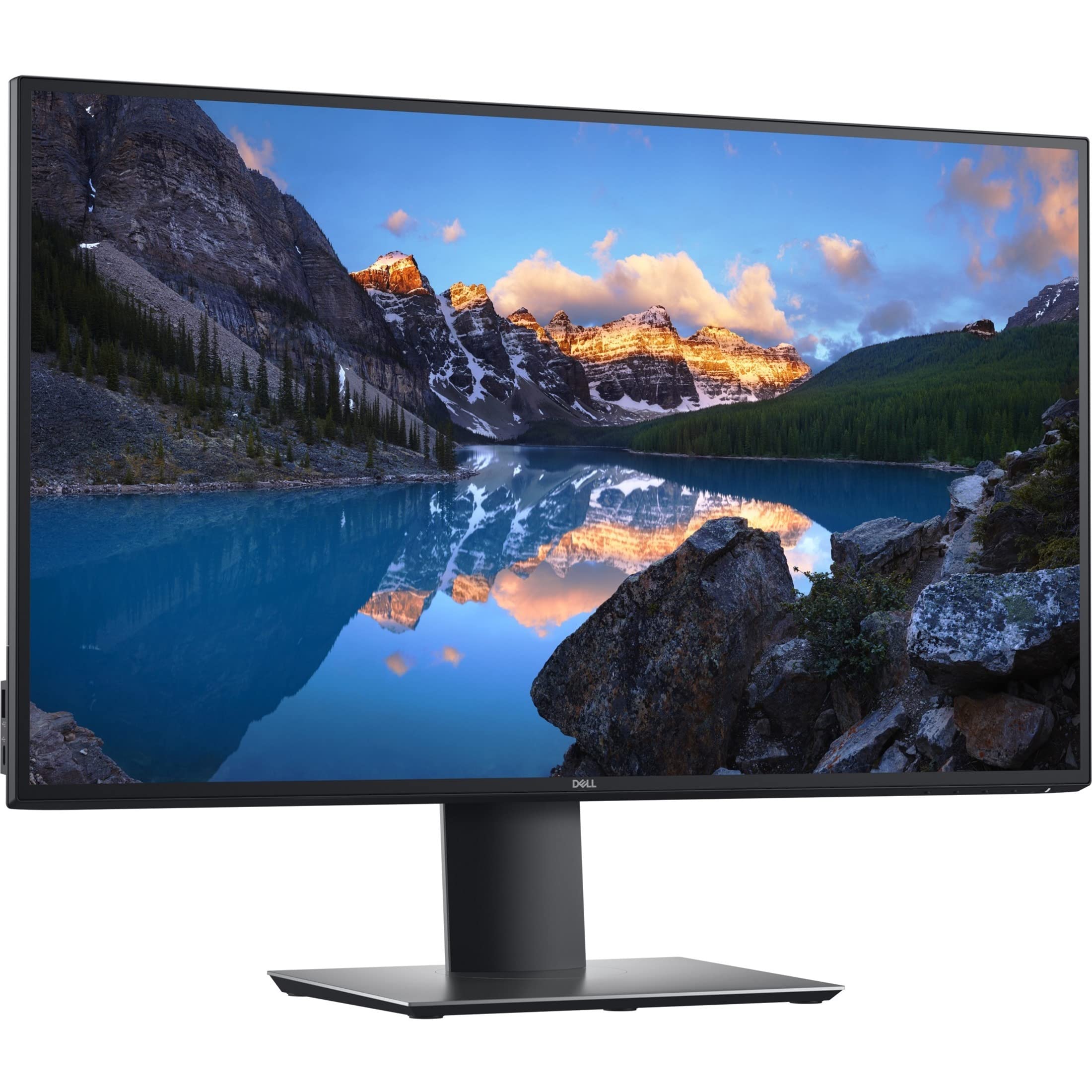 【中古】【人並み外れたに好いたらしい】Dell (デル) U2720QM 27in ウルトラ小ざかしい 4K UHD IPS 超薄型ベゼルモニター (HDMI、見せびらかす界面、USB-C) VESAお墨付き しろがね色