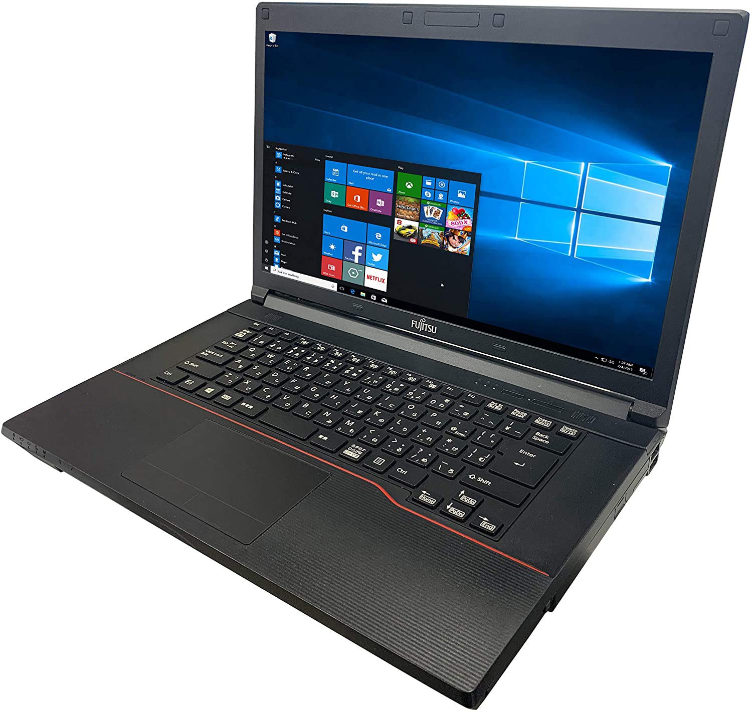【中古】【非常に良い】Webカメラ付属【Win 10搭載】富士通LIFEBOOK A744★高性能第4世代Core i7(3.0GHz)/8GBメモリ/SSD 256GB/15.6インチ液晶/HDMI/Office/中古