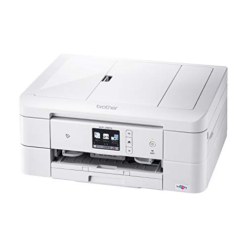 【中古】【非常に良い】ブラザー プリンター A4インクジェット複合機 DCP-J987N-W (ホワイト/Wi-Fi対応/ADF/自動両面印刷/スマホ・タブレット接続/レーベル印刷/2020年モデル)|ドリエムコーポレーション