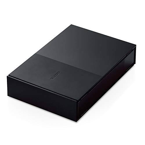 【中古】【非常に良い】エレコム 外付けハードディスク 2TB USB3.2(Gen1) 4K テレビ録画/パソコン対応 静音ファンレス設計 ELD-GTV020UBK|ドリエムコーポレーション