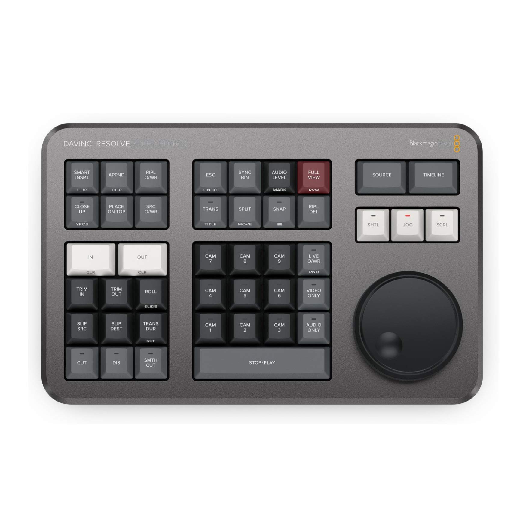 【中古】【人並み外れたに好いたらしい】Blackmagic Design DaVinci Resolve Speed Editor 専用制御装置単品