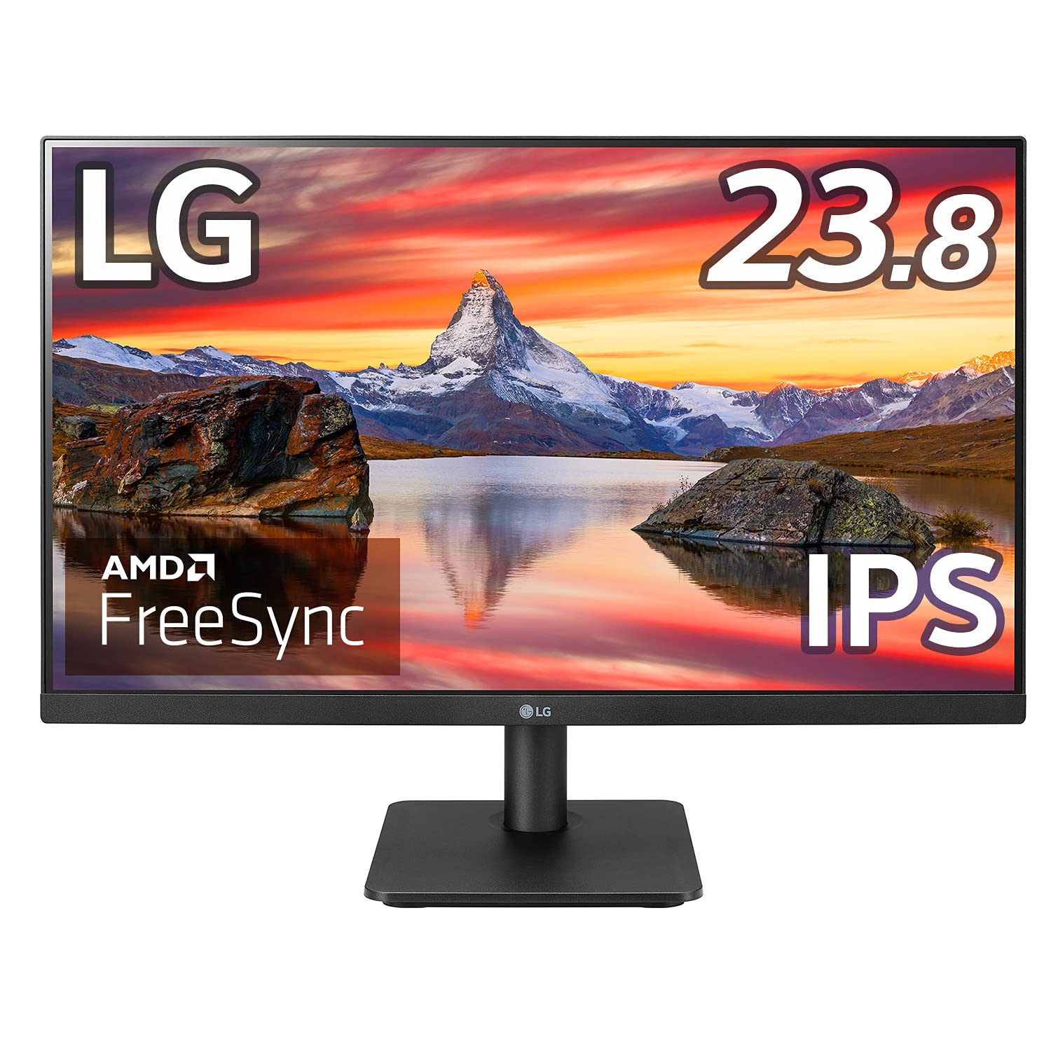 【中古】【人並み外れたに似つかわしい】LG ひな形受け答え 管する 見せびらかす 24MP400-B 23.8in/盛りだくさん固定ディスク/IPS非光輝/HDMID-Sub/FreeSync/75サイクル/フリッカーセーフ、青みともし火落ちこむ役立つこと/3年安
