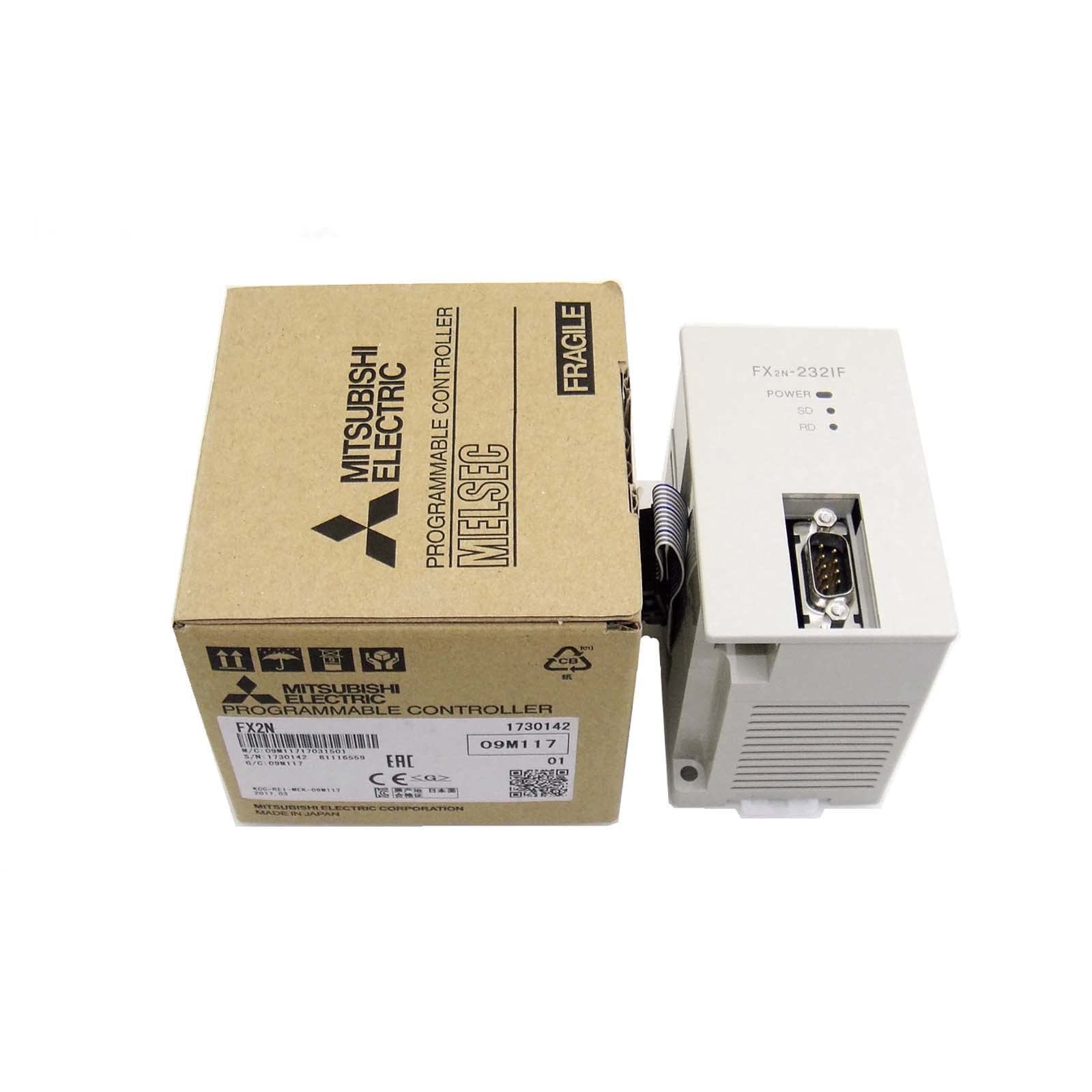 【中古】【非常に良い】PLCABLE(メンテナンスと交換用) ?用 MITSUBISHI/三菱 FX2N-2LC PLC 拡張モジュール