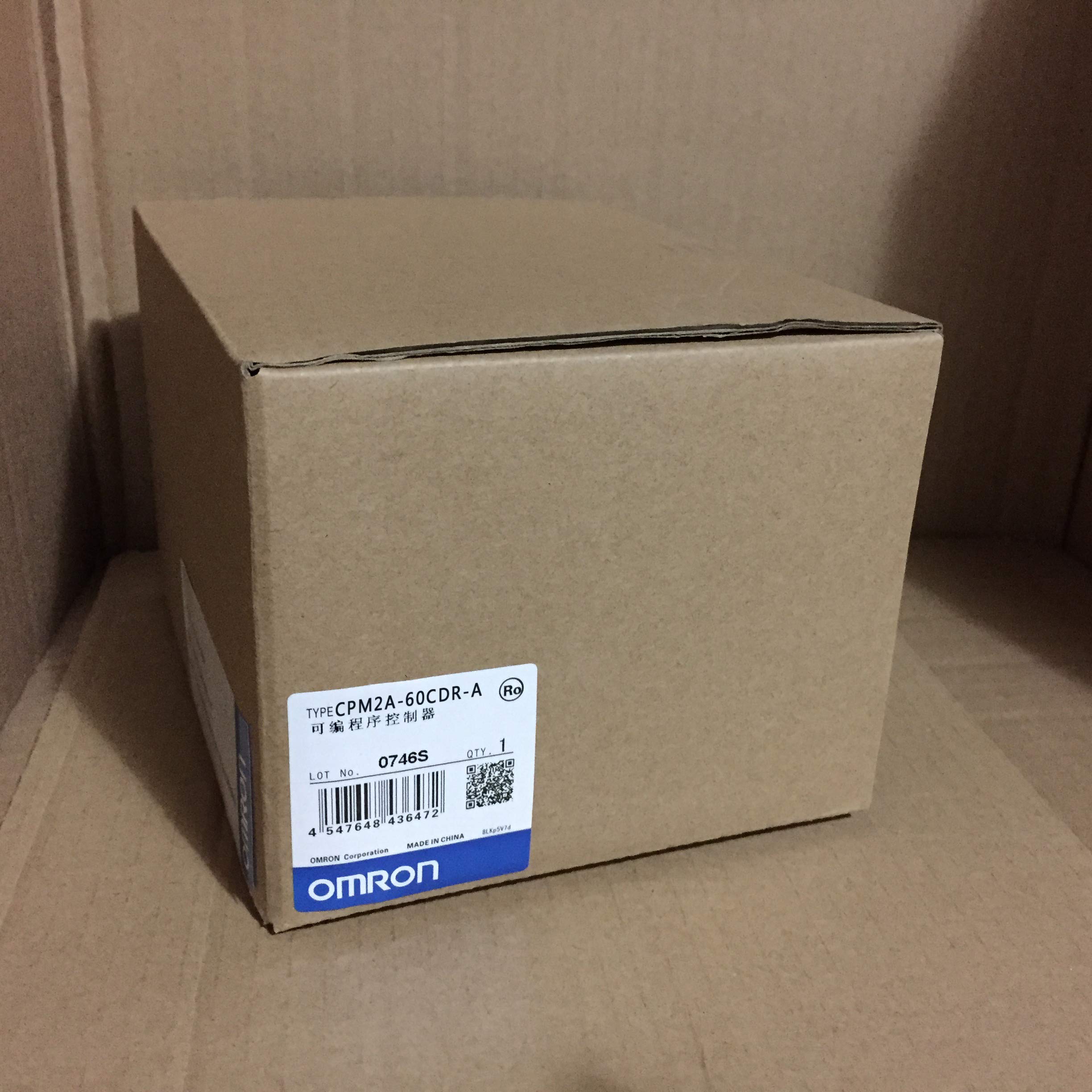 【中古】【非常に良い】CPUユニット CPM2A-60CDR-A 60点入出力タイプ