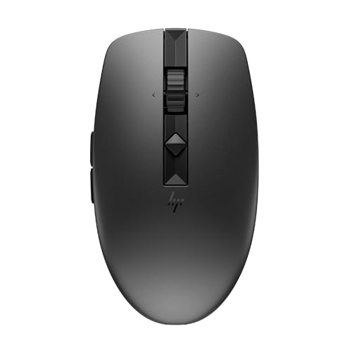 【中古】【非常に良い】HP ワイヤレスマウス 無線 マウス HP 710 リチャージャブル ワイヤレス 静音 Bluetooth Windows Mac ChromeOS 3台接続対応 USB-C充電式 切替式高速スクロ