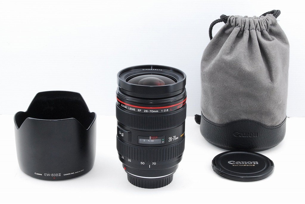 【中古】【非常に良い】キャノン Canon EF 28-70mm F2.8 L フード付