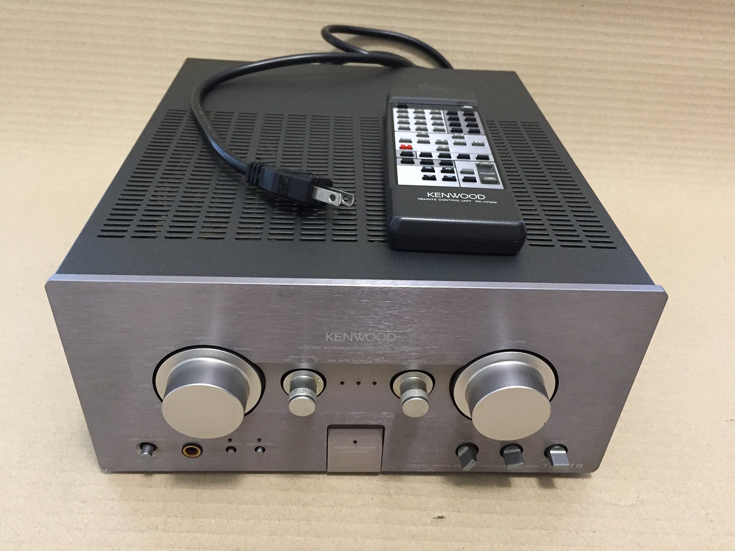 【中古】【人並み外れたに好いたらしい】ケンウッド KENWOOD Ks KAF-5002 プリメインアンプ