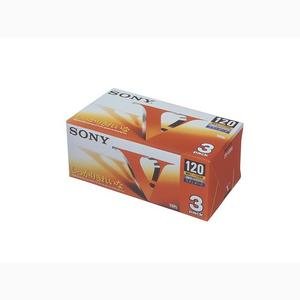 【中古】【非常に良い】ソニー VHSビデオテープスタンダード120分 3巻パック 3T-120VL