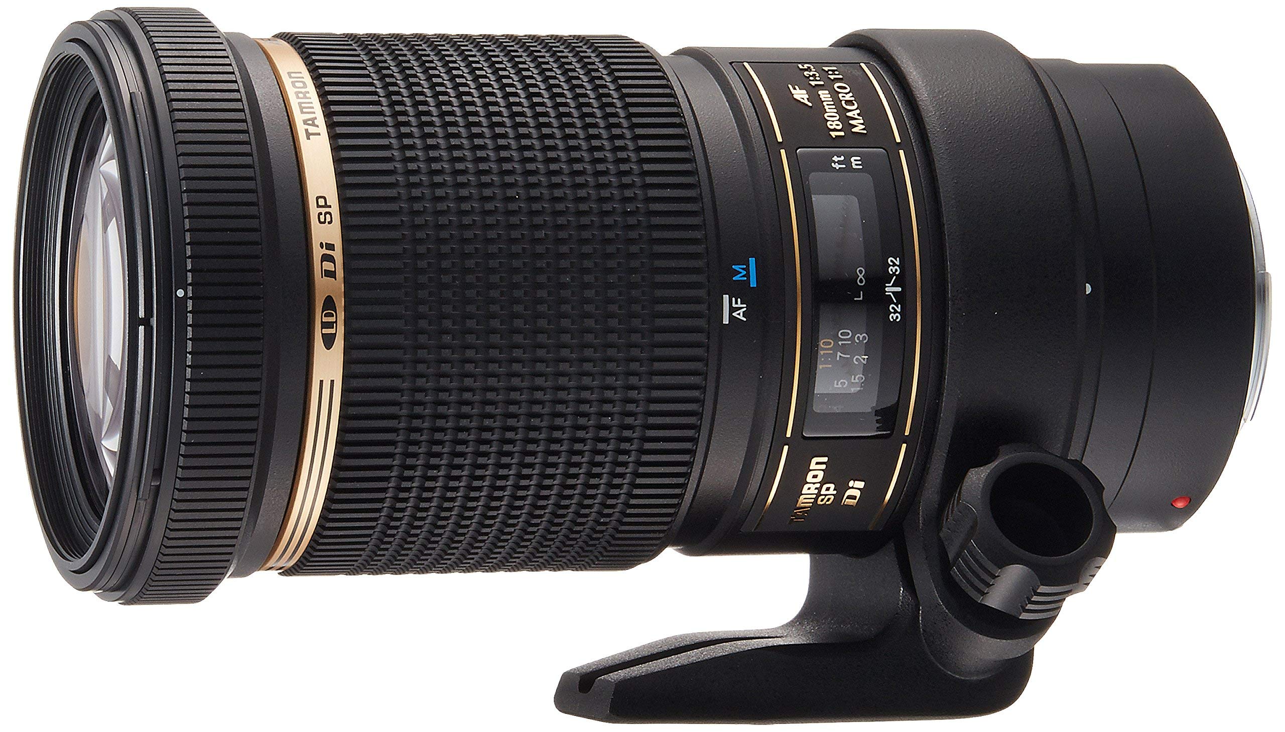 【中古】【非常に良い】TAMRON 単焦点マクロレンズ SP AF180mm F3.5 Di MACRO 1:1 キヤノン用 フルサイズ対応 B01E