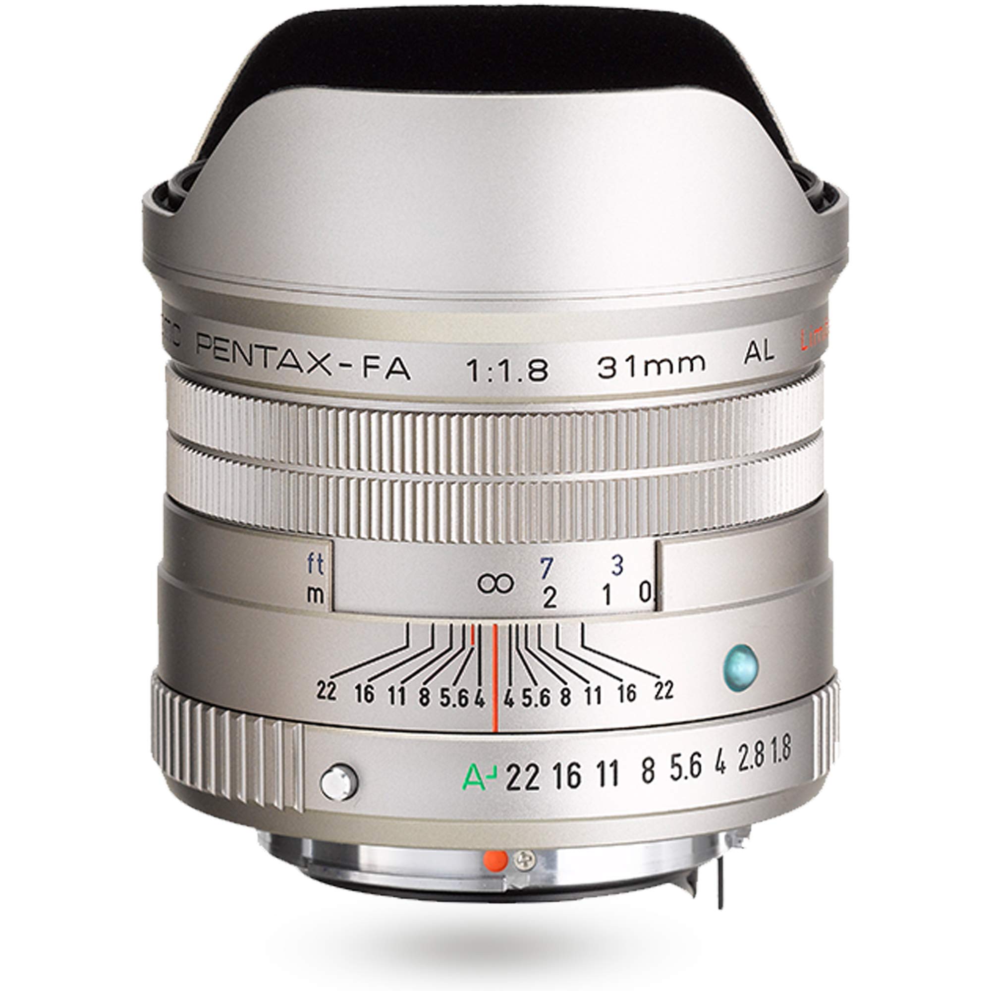 【中古】【非常に良い】smc PENTAX-FA31mmF1.8AL Limited シルバー 広角単焦点レンズ 20280｜ドリエムコーポレーション
