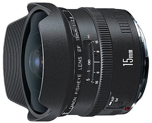 【中古】【非常に良い】Canon EFレンズ EF15mm F2.8 フィッシュアイ 単焦点レンズ 超広角