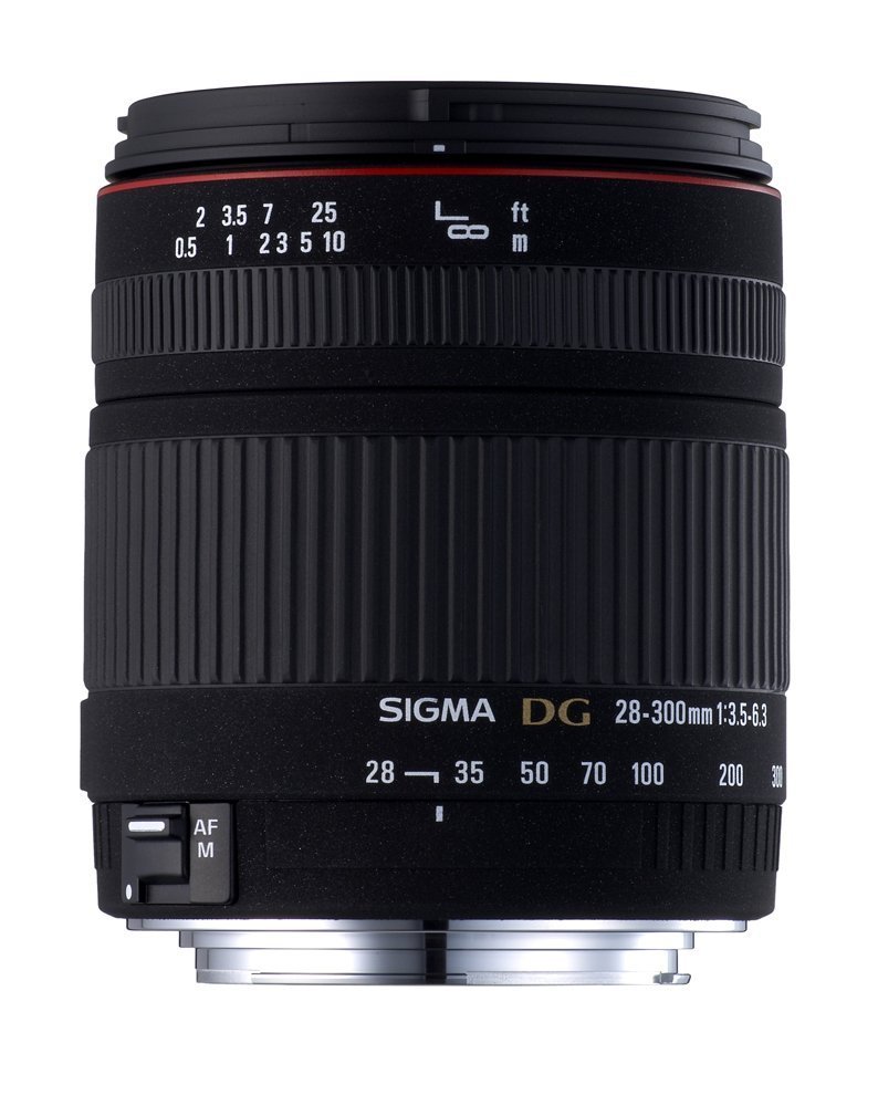 【中古】【人並み外れたに好いたらしい】シグマ 28-300粍 F3.5-6.3 DG MACRO キヤノン用