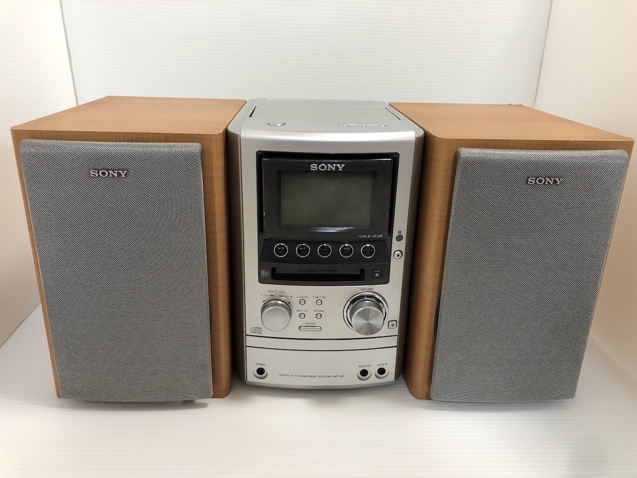 【中古】【非常に良い】SONY MD搭載オールインワンコンポ CMT-M3 S