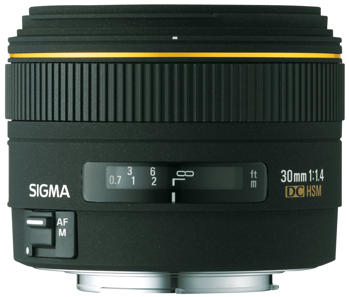 【中古】【非常に良い】シグマ 30mm F1.4 EX DC デジタル専用 ソニー用