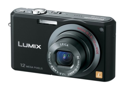 【中古】【人並み外れたに好いたらしい】パナソニック デジタル写真器 LUMIX (ルミックス) FX100 黒いこと DMC-FX100-K カメラ・ビデオカメラ・光学機器-コンパクトデジタルカメラ-TV・オーディオ・カメラ