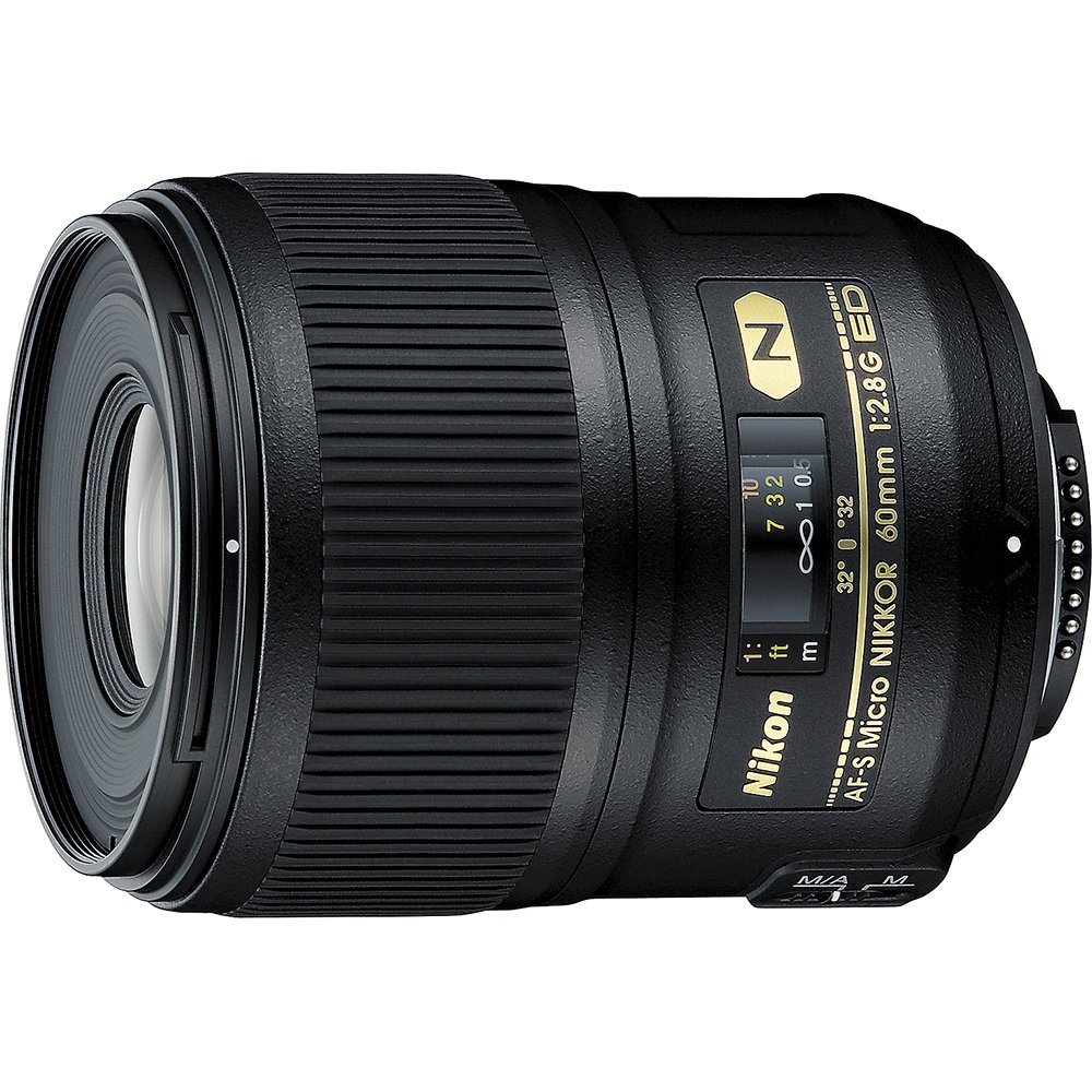 【中古】【非常に良い】Nikon 単焦点マイクロレンズ AF-S Micro 60mm f/2.8G ED フルサイズ対応