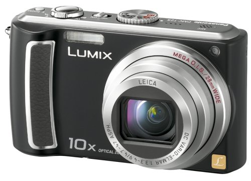 【中古】【非常に良い】パナソニック デジタルカメラ LUMIX (ルミックス) ブラック DMC-TZ5-K｜ドリエムコーポレーション