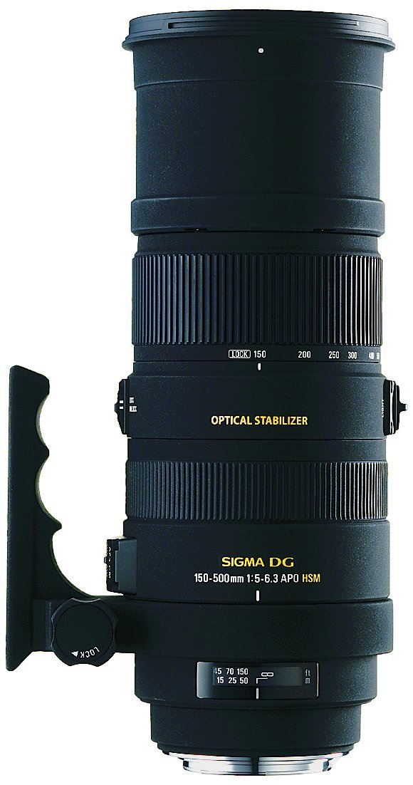 【中古】【非常に良い】シグマ(Sigma) SIGMA 超望遠ズームレンズ APO 150-500mm F5-6.3 DG OS HSM キヤノン用 フルサイズ対応 737542