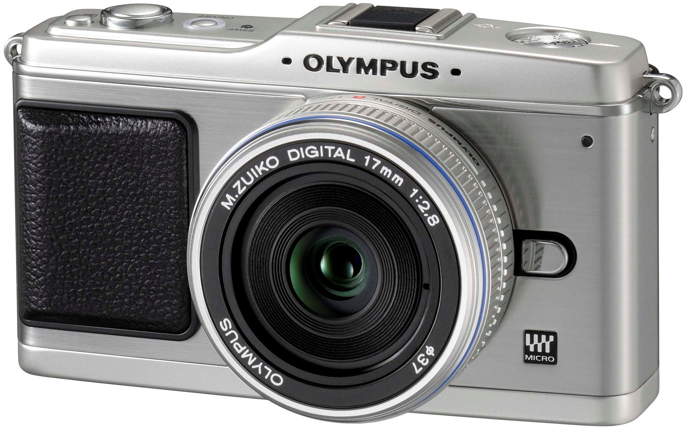 【中古】【非常に良い】OLYMPUS ミラーレス一眼 E-P1 パンケーキキット シルバー E-P1 PKIT-SLV|ドリエムコーポレーション