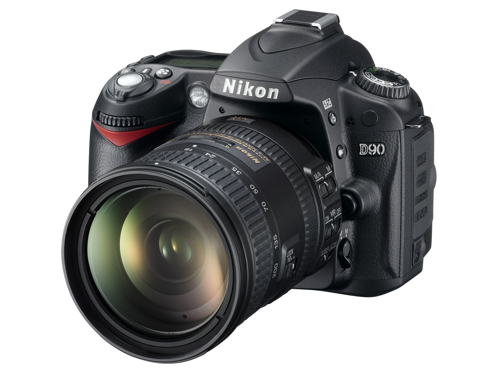 【中古】【人並み外れたに好いたらしい】Nikon デジタル一眼二眼レフ写真器 D90 AF-S DX 18-200 VRII水晶体一揃いの道具 D90LK18-200II デジタルカメラ-TV・オーディオ・カメラ-デジタル一眼レフカメラ