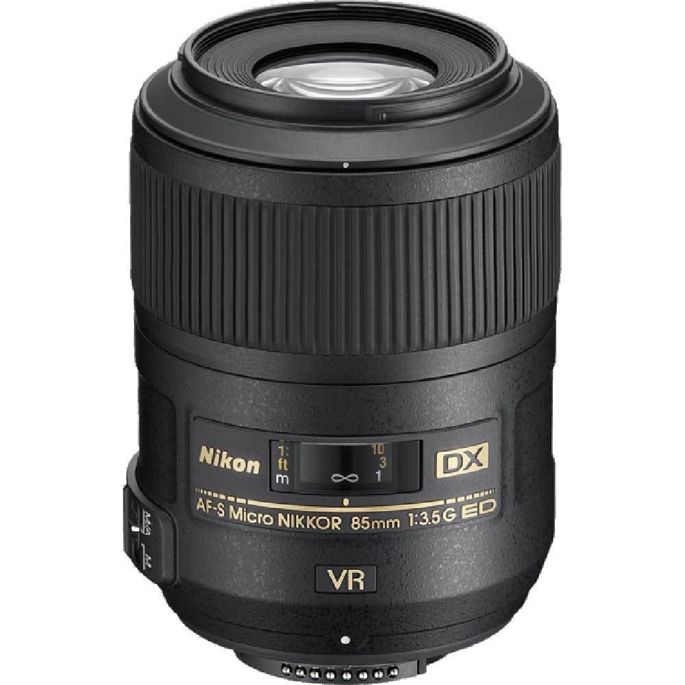 【中古】【非常に良い】AFSDXMC85GVR レンズ デジタル一眼レフ専用 AF-S DX Micro 85mm F3.5G ED VR