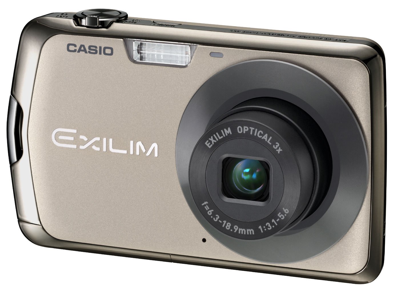 【中古】【人並み外れたに似つかわしい】CASIO デジタル写真機 EXILIM EX-Z330 ゴールド EX-Z330GD