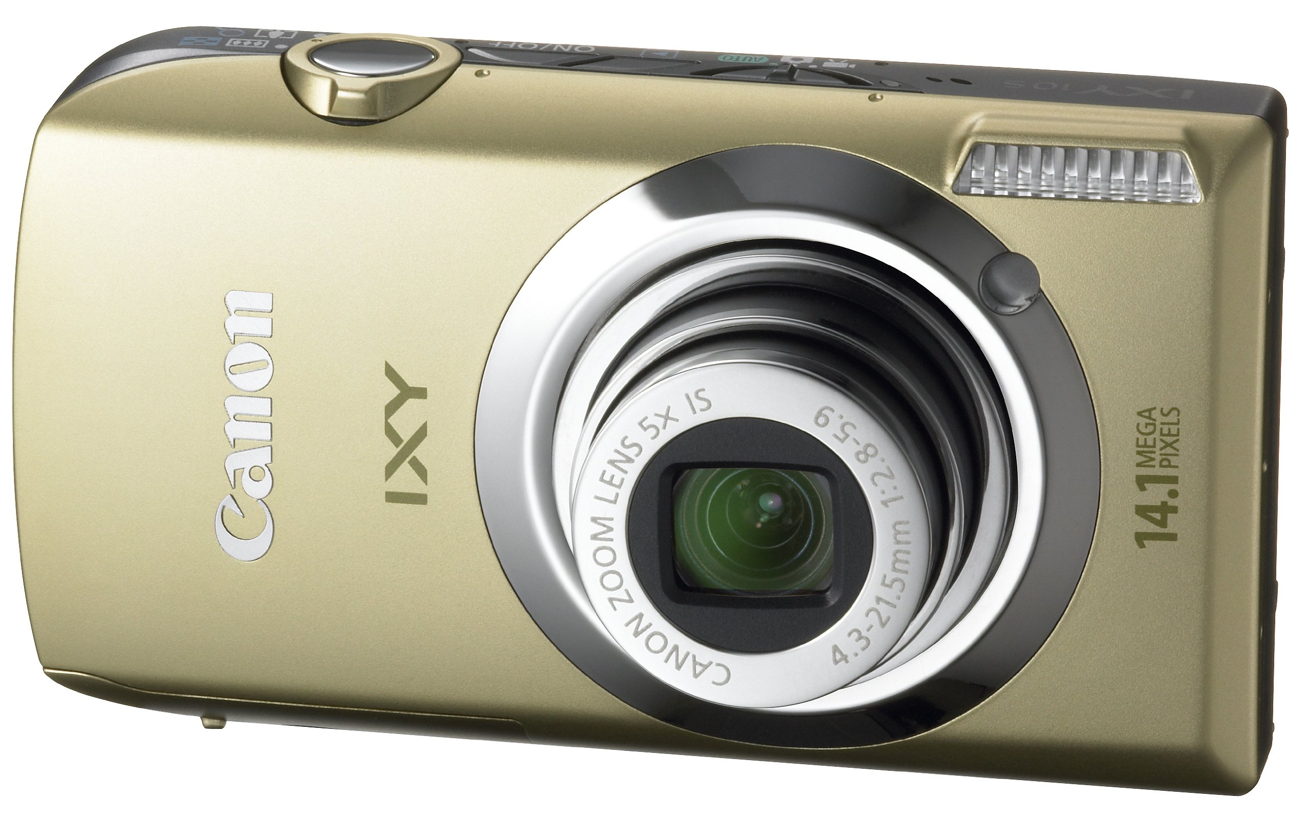 【中古】【人並み外れたに好いたらしい】Canon デジタル写真機 IXY 10S ゴールド IXY10S(GL)