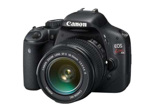 【中古】【非常に良い】Canon デジタル一眼レフカメラ EOS Kiss X4 EF-S 18-55 IS レンズキット KISSX4-1855ISLK