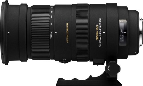 【中古】【非常に良い】SIGMA 超望遠ズームレンズ APO 50-500mm F4.5-6.3 DG OS HSM ニコン用 フルサイズ対応 738556｜ドリエムコーポレーション