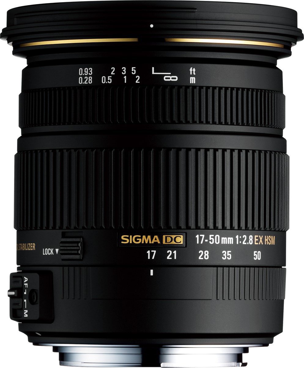 【中古】【非常に良い】SIGMA 標準ズームレンズ 17-50mm F2.8 EX DC OS HSM ニコン用 APS-C専用 583552
