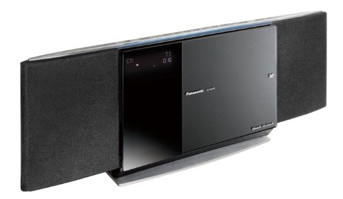 【中古】【非常に良い】Panasonic D-dock コンパクトステレオシステム ブラック SC-HC40-K