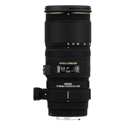 【中古】【非常に良い】SIGMA 望遠ズームレンズ APO 70-200mm F2.8 EX DG OS HSM ニコン用 フルサイズ対応 589554