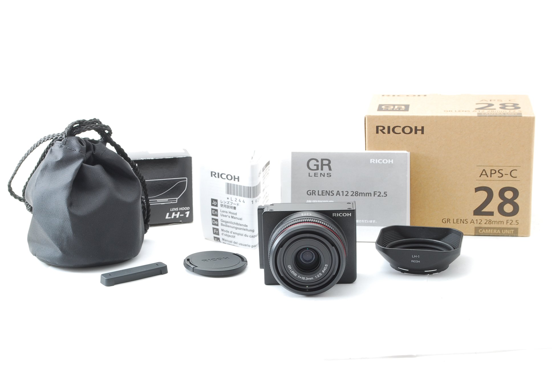 【中古】【非常に良い】RICOH GXR用カメラユニット GR LENS A12 28mm F2.5 170560 69,702円