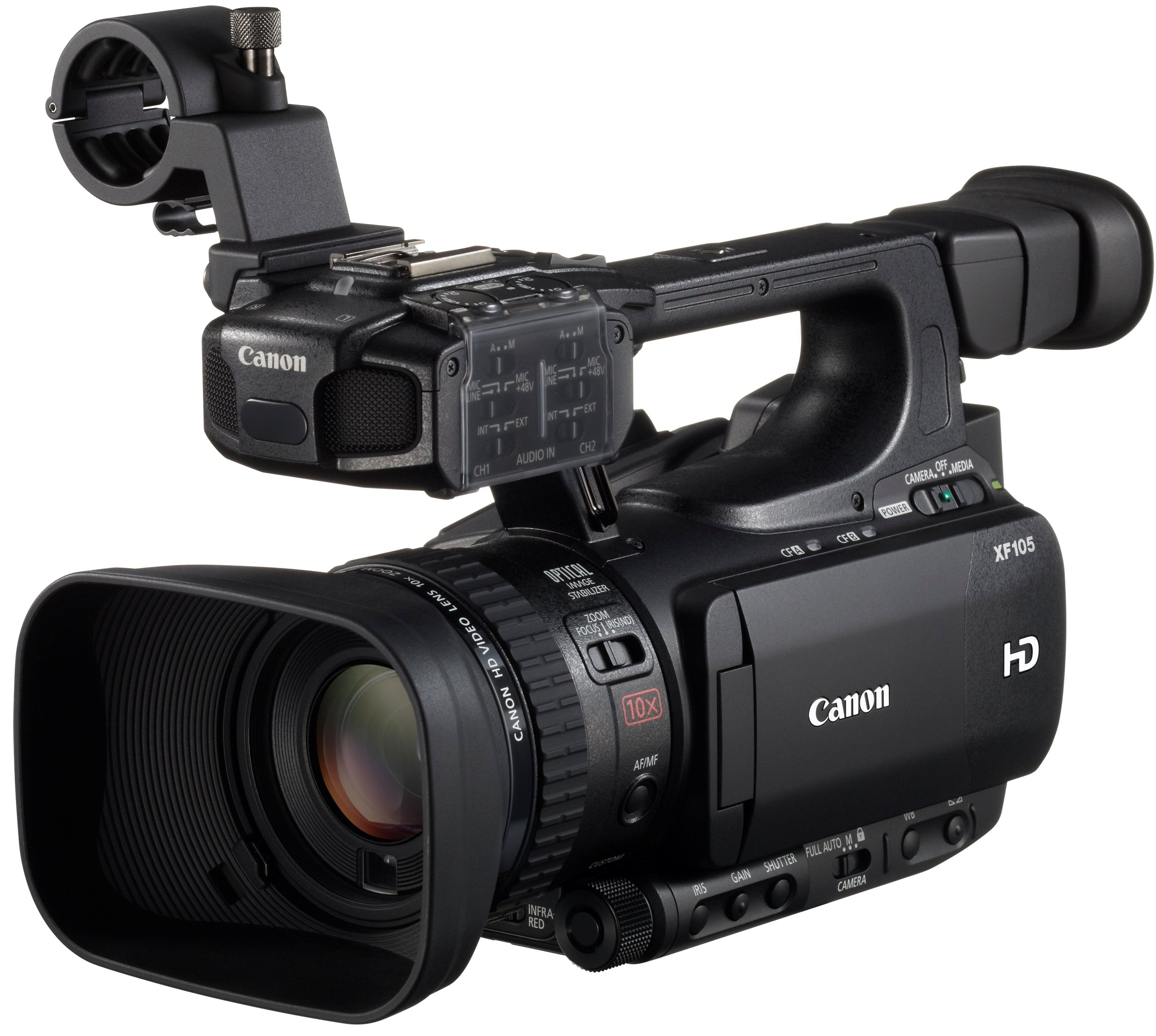【中古】【人並み外れたに好いたらしい】Canon お役目用デジタルテレビカメラ XF105 4884B001