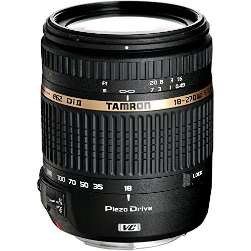 【中古】【非常に良い】TAMRON 高倍率ズームレンズ 18-270mm F3.5-6.3 DiII VC PZD キヤノン用 APS-C専用 B008E|ドリエムコーポレーション